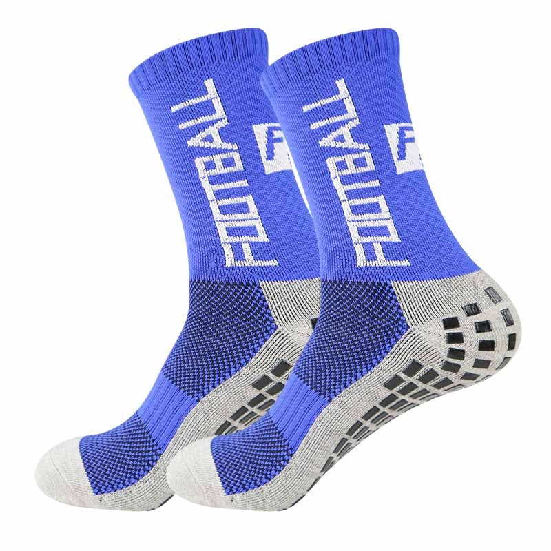 Anti-slip Football Socks Men Women Non-slip Soccer Basketball Tennis Sport Socks Grip Cycling Riding Socks 38-45