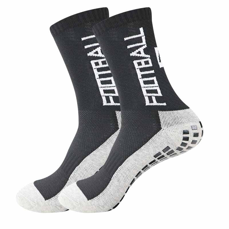 Anti-slip Football Socks Men Women Non-slip Soccer Basketball Tennis Sport Socks Grip Cycling Riding Socks 38-45