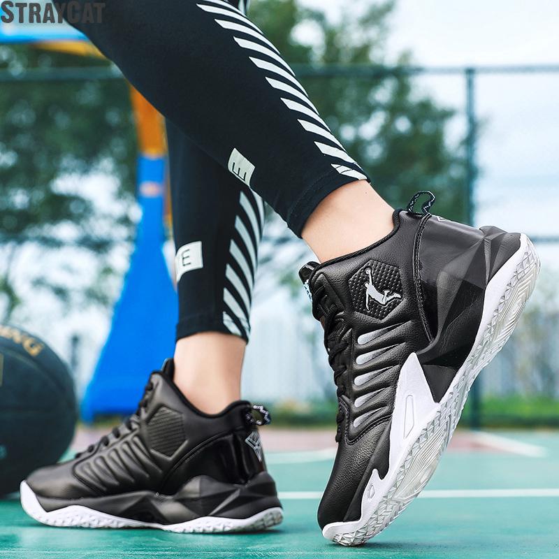 Basketball Shoes Men Air Sports Shoes High Tops Women Basketball Sneakers Athletics Basket Shoes Chaussures De Basket Black Shoe