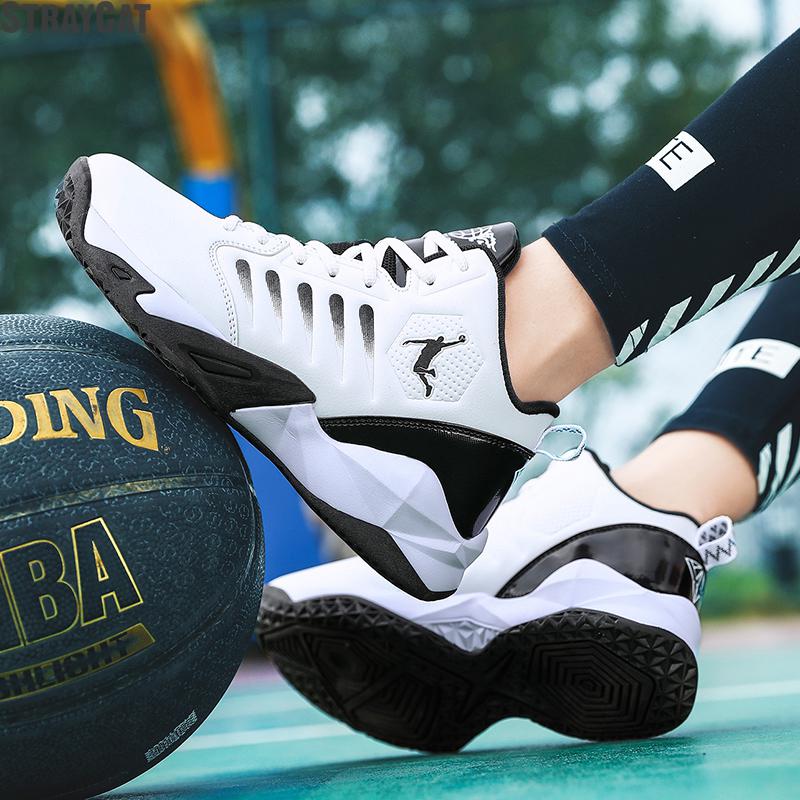 Basketball Shoes Men Air Sports Shoes High Tops Women Basketball Sneakers Athletics Basket Shoes Chaussures De Basket Black Shoe