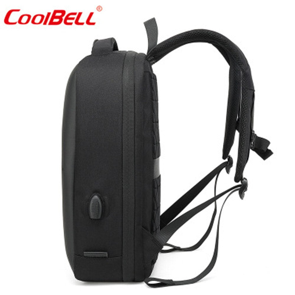 COOLBELL Backpack Fashion Travel Business Backpack Nylon Waterproof 15.6Inch Laptop Backpack Anti-theft Student Backpack