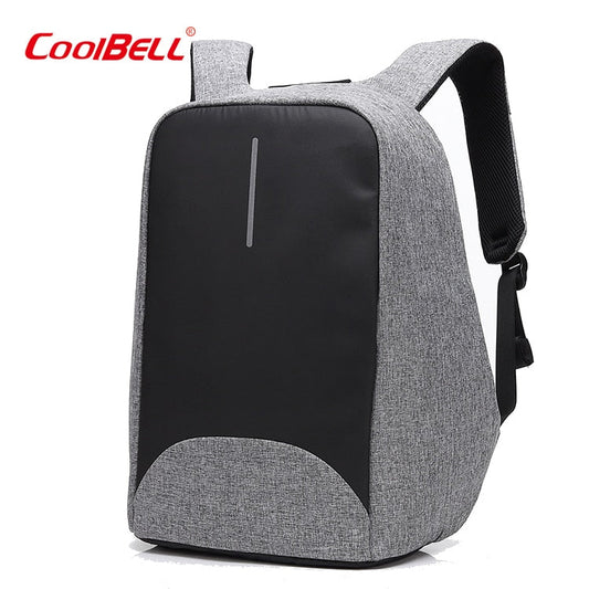 Coolbell laptop bag School Anti Theft Backpack Laptop Waterproof 15.6 Inch Smart Laptop Backpack