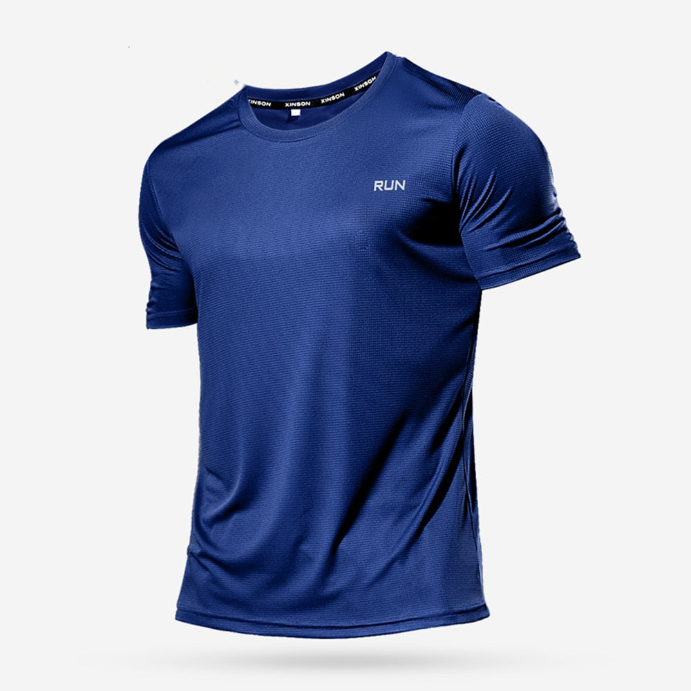 Multicolor Quick Dry Short Sleeve Sport T Shirt Gym Jerseys Fitness Shirt Trainer Running T Shirt Men s Breathable Sportswear