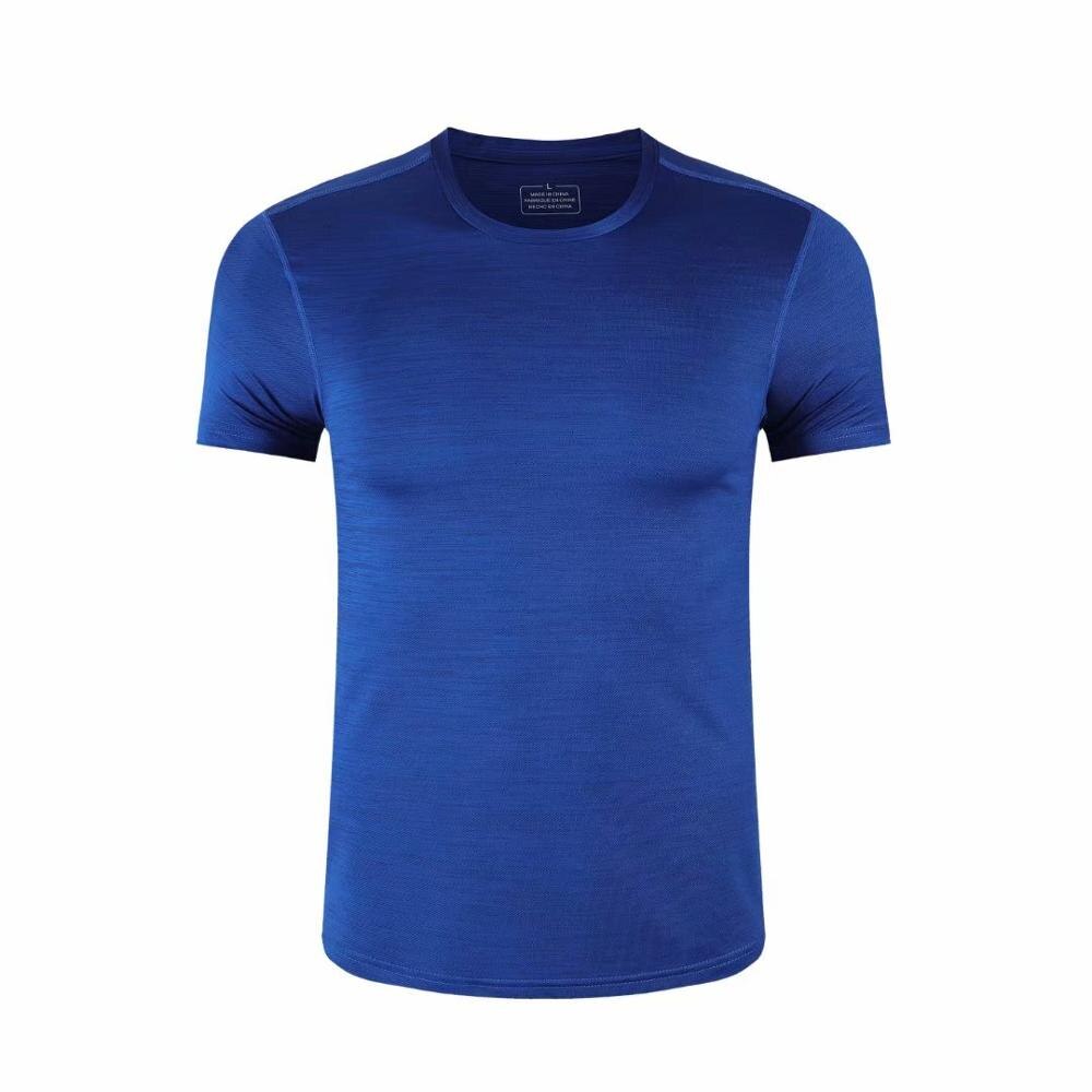 Spandex Sports Gym T Shirt Men Short Sleeve Dry Fit T-Shirt Compression stretch Top Workout Fitness Training Running Shirt S-6XL